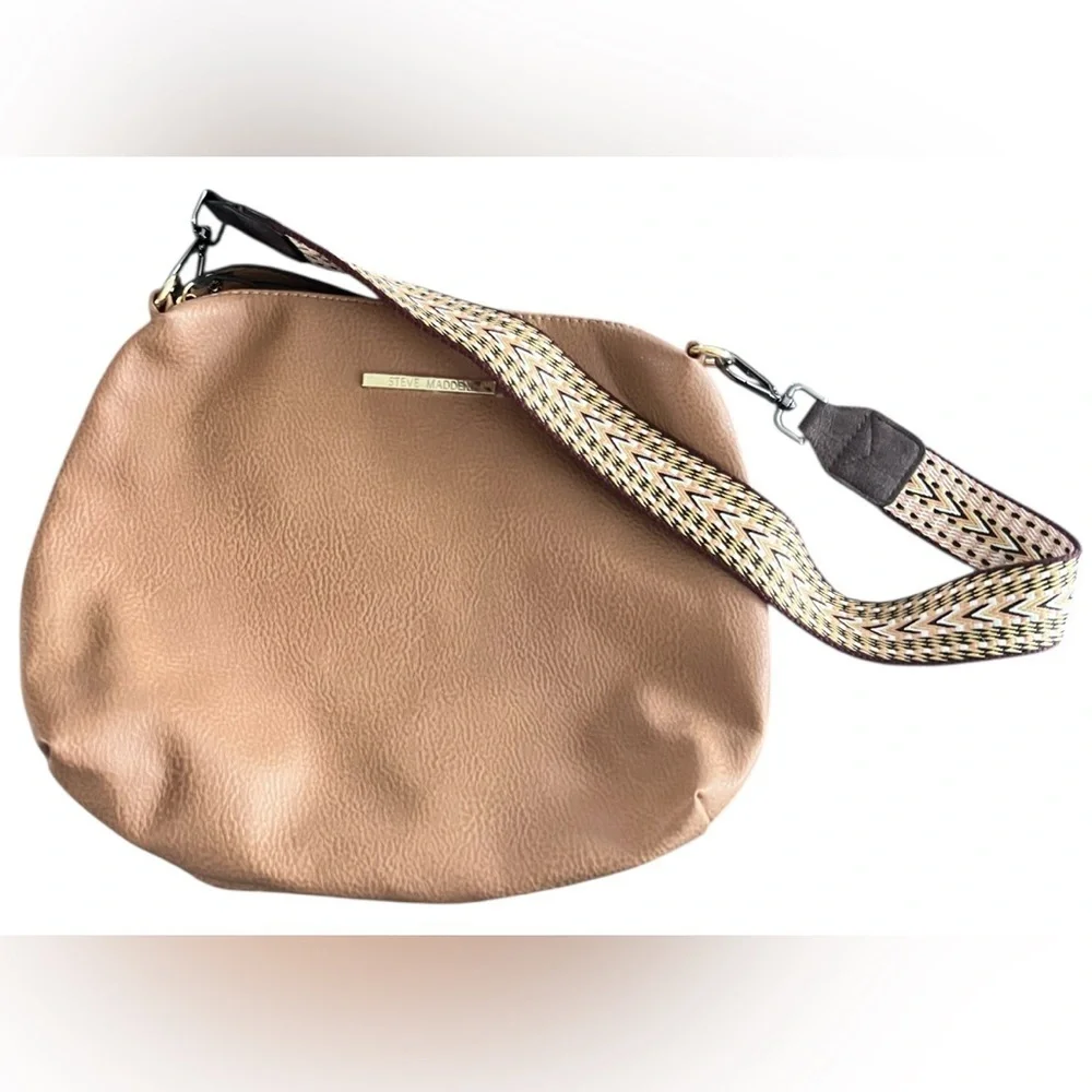 Steve Madden Tan Women's Bag w Extra Boho Strap NWOT